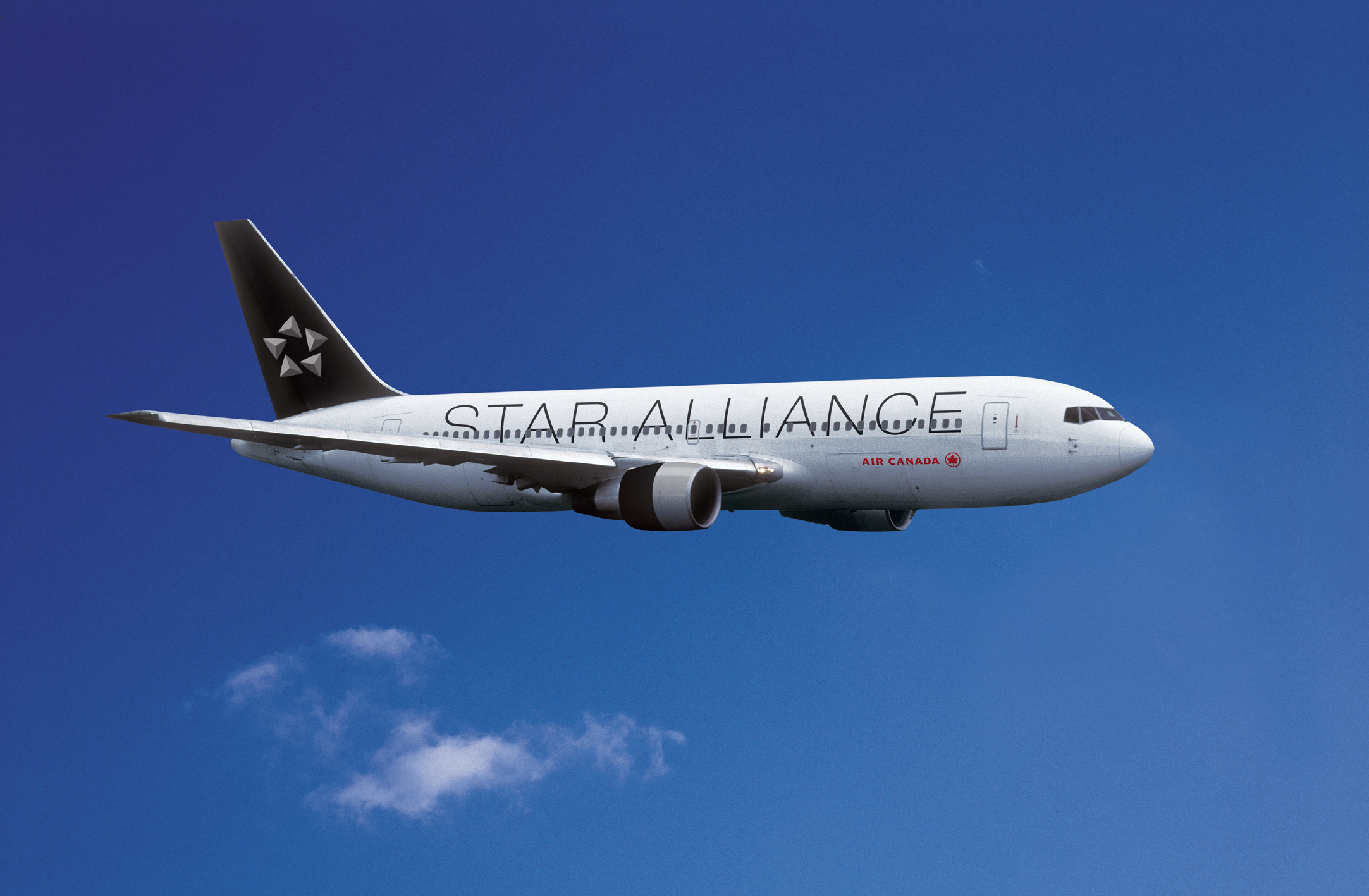 Star Alliance Air Canada airplane