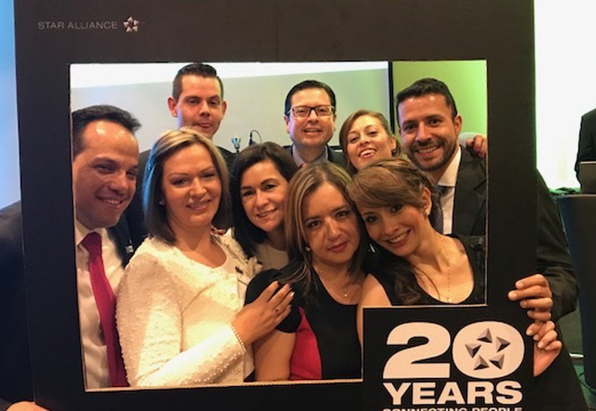 Bogota SAAT and the Star Alliance event at Movich Hotels together AC, CM, UA, LH, TK, AV