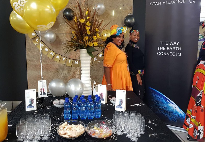 OR TAMBO INTERNATIONAL AIRPORT CELEBRATION