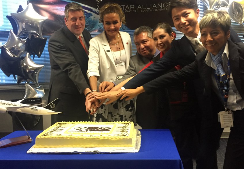 MEX Star Alliance 20th Anniversary celebration AC,NH, LH, CM, AV, UA