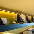 Celebration of the Star Alliance 20th Anniversary in the lounge at CDG