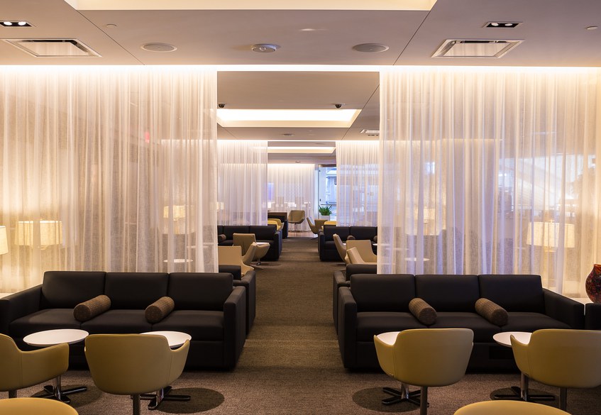 Star Alliance LAX lounge – interior
