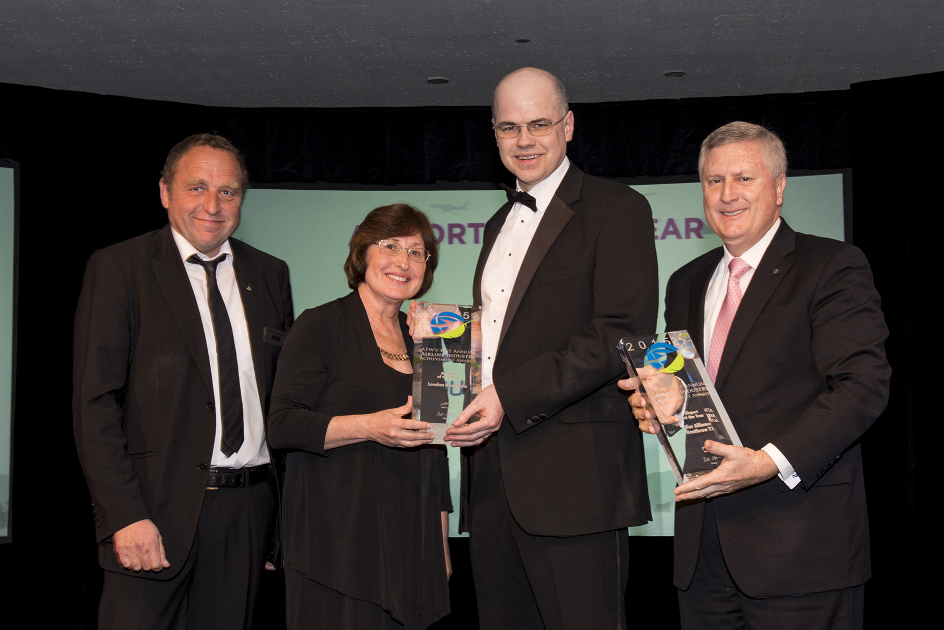 HEATHROW TERMINAL 2 │ THE QUEEN’S TERMINAL NAMED AIRPORT OF THE YEAR AT AIR TRANSPORT WORLD ANNUAL AWARDS